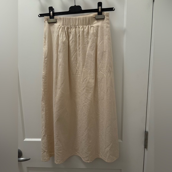 Sold Oak + Fort A-line midi skirt | size s - Picture 2 of 4